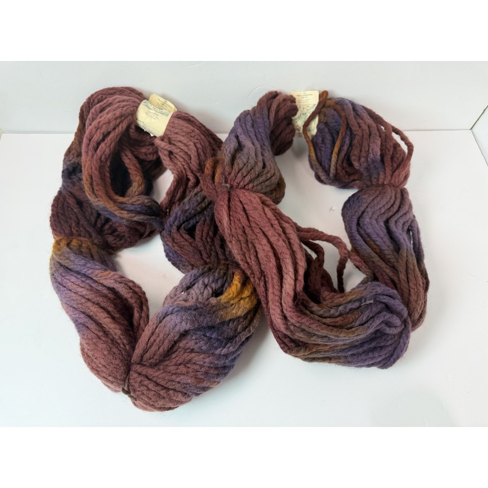 The Great Adirondack Yarn Co. 100% Wool - 100yds Each 274g Total Hand Dyed Lot 2